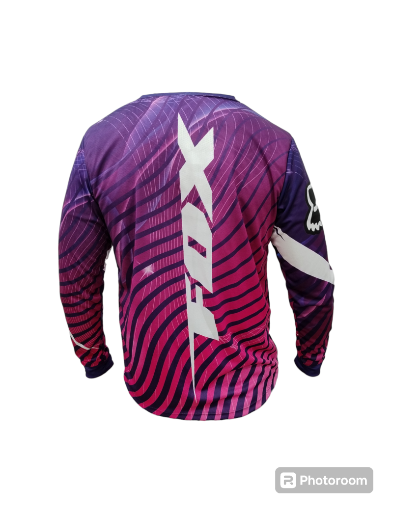 Comprar Jersey Nacional Fox Purple en Electroshopy - Ángulo 2